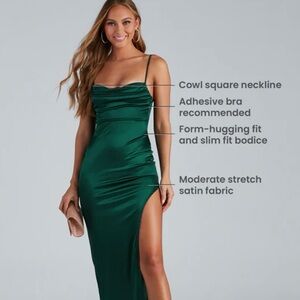 Lola High Slit Dress